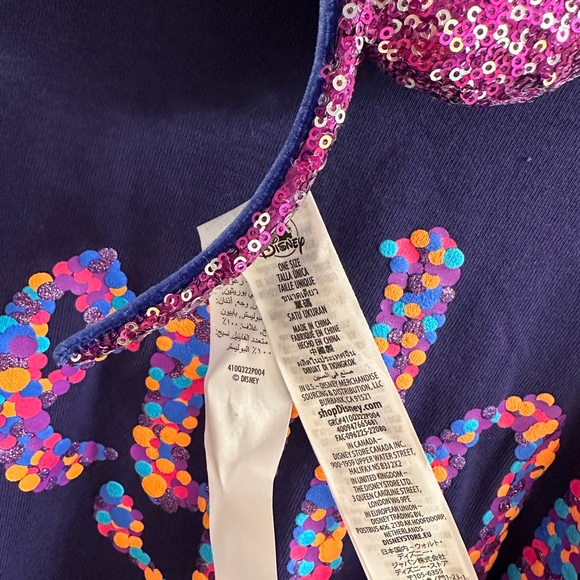 Disneyland Paris 30th Anniversary Spirit Jersey and matching Minnie Ears - Picture 8 of 8